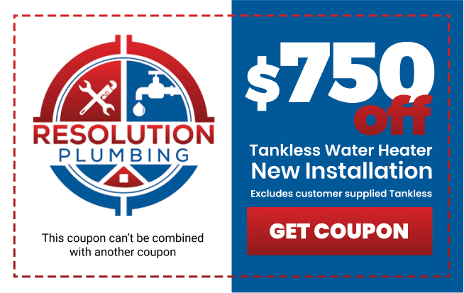 Tankless Water Heater Install Coupon