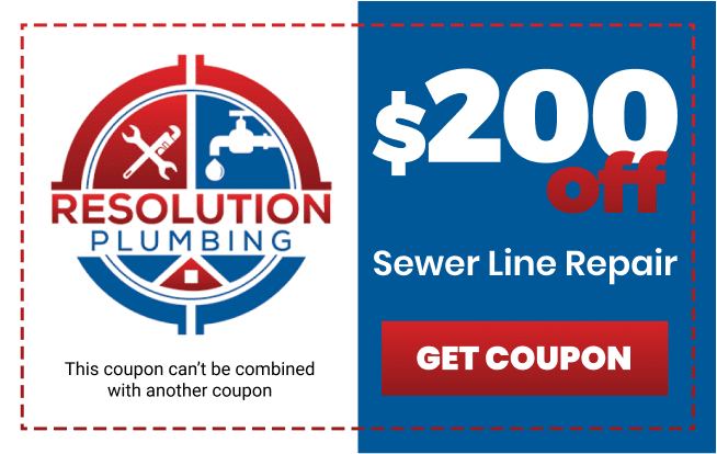 Sewer Line Replacement Coupon