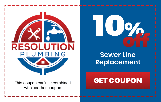 Sewer Line Replacement Coupon