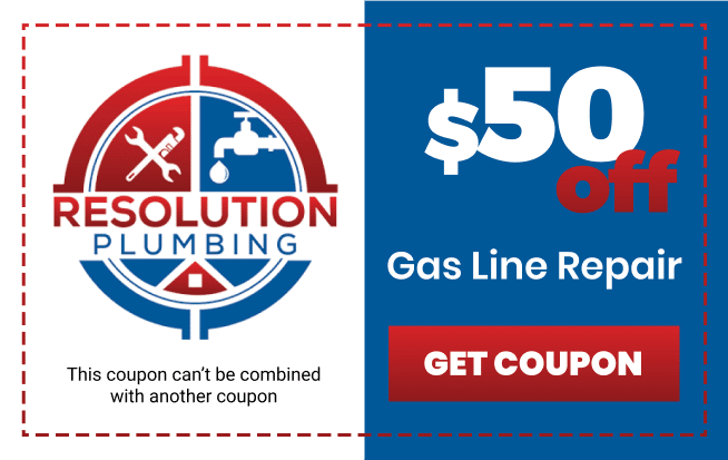 Gas Line Repair Coupon