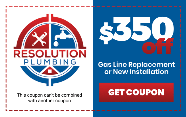 Gas Line Replacement Coupon