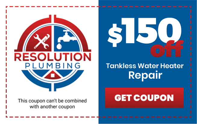 Tankless Water Heater Repair Coupon